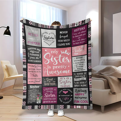 T073 Flannel Blanket for Bed, Couch, Recliner & Travel - All-Season Comfort, -Pilling, Suitable for Adults and Teens