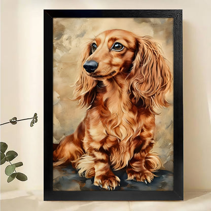 W263 Natural Wood Canvas – High-Quality Abstract Art | Perfect for Living Room & Office