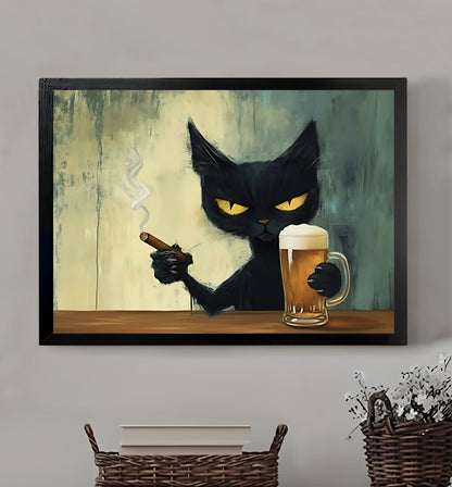 W415 Natural Wood Grain Canvas Decorative Painting – High-Quality Abstract Art | Ideal for Living Rooms and Offices