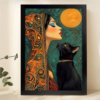 W480 Natural Wood Grain Canvas Decorative Painting – High-Quality Abstract Art | Ideal for Living Rooms and Offices