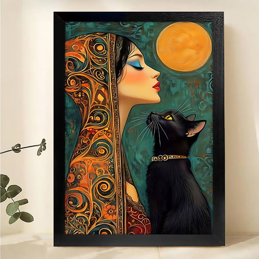 W480 Natural Wood Grain Canvas Decorative Painting – High-Quality Abstract Art | Ideal for Living Rooms and Offices