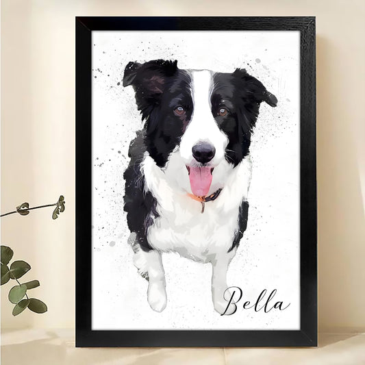 W358 Natural Wood Canvas – High-Quality Abstract Art | Perfect for Living Room & Office