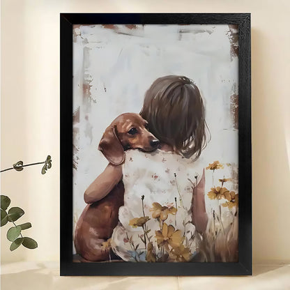 W221  Natural Wood Canvas – High-Quality Abstract Art | Perfect for Living Room & Office