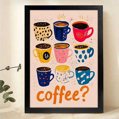 W245 Natural Wood Canvas – High-Quality Abstract Art | Perfect for Living Room & Office