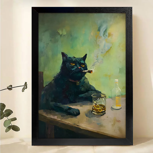 W385 Natural Wood Grain Canvas Decorative Painting – High-Quality Abstract Art | Ideal for Living Rooms and Offices