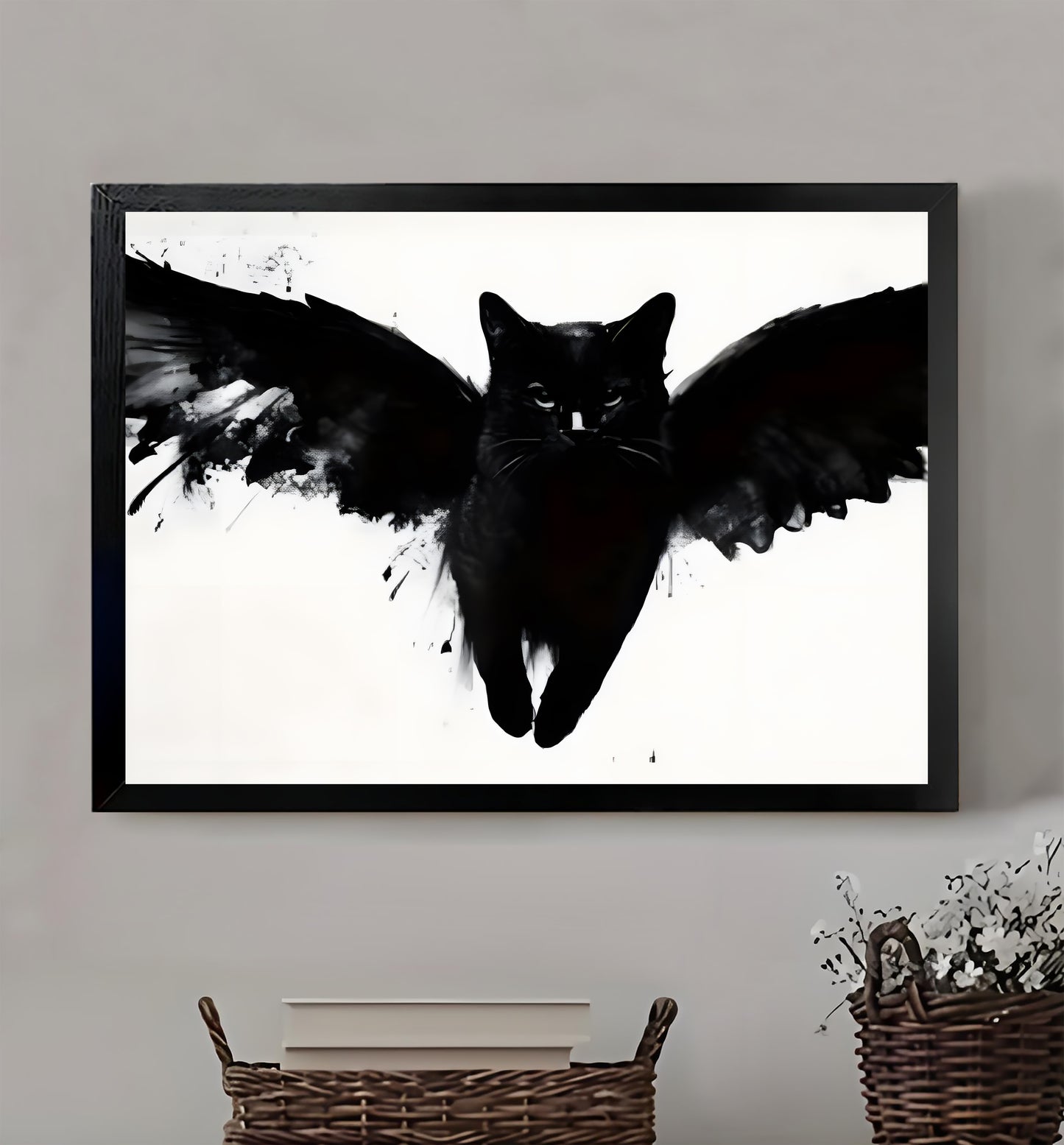 W317 Natural Wood Canvas – High-Quality Abstract Art | Perfect for Living Room & Office