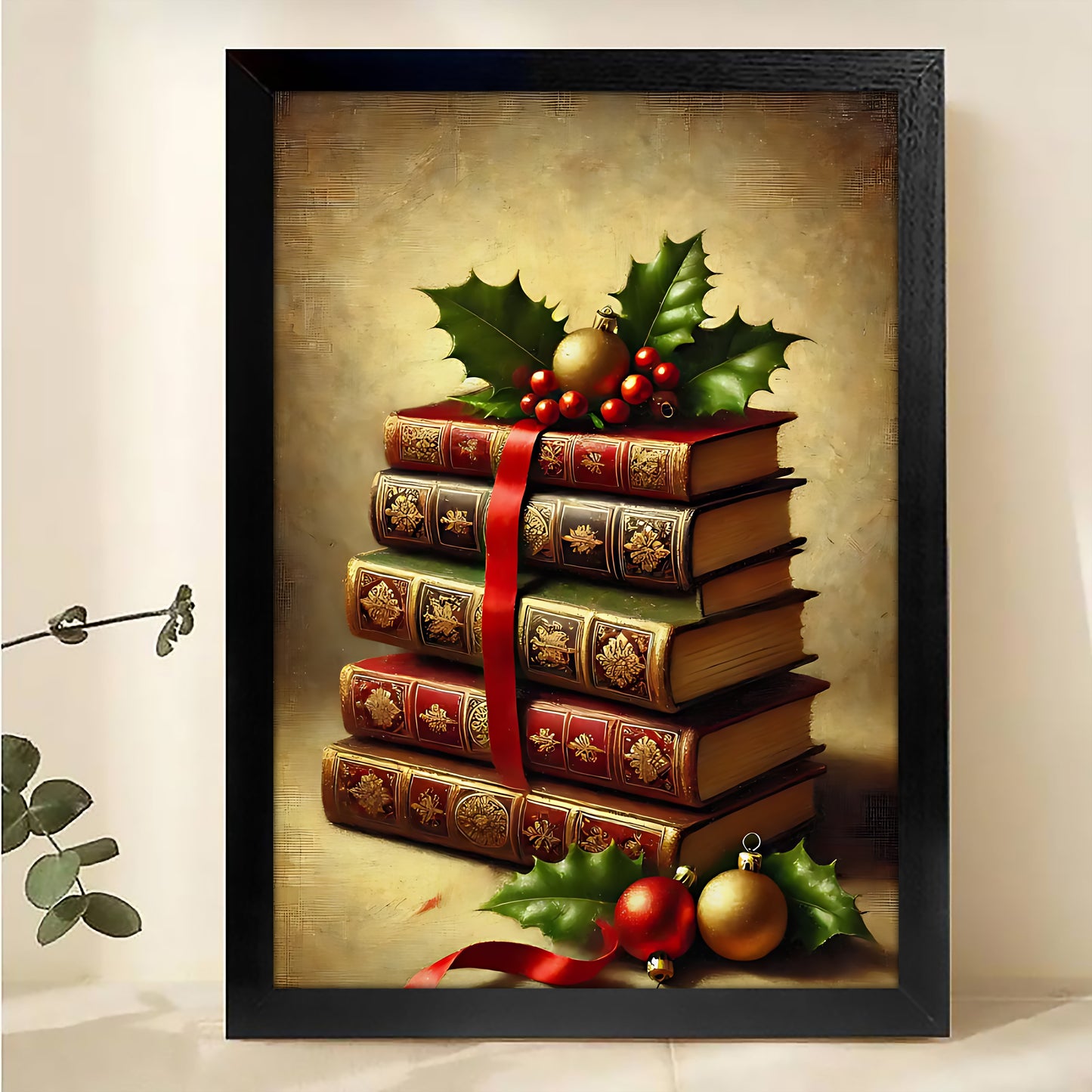 W446 Natural Wood Grain Canvas Decorative Painting – High-Quality Abstract Art | Ideal for Living Rooms and Offices