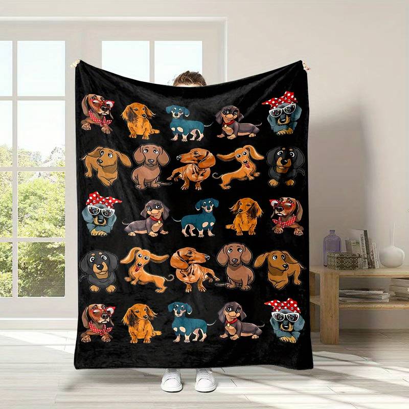 T002 Flannel Blanket for Bed, Couch, Recliner & Travel - All-Season Comfort, -Pilling, Suitable for Adults and Teens