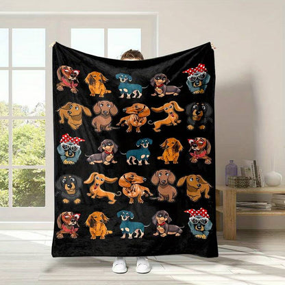 T002 Flannel Blanket for Bed, Couch, Recliner & Travel - All-Season Comfort, -Pilling, Suitable for Adults and Teens