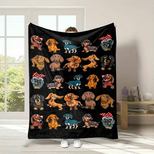 T002 Flannel Blanket for Bed, Couch, Recliner & Travel - All-Season Comfort, -Pilling, Suitable for Adults and Teens