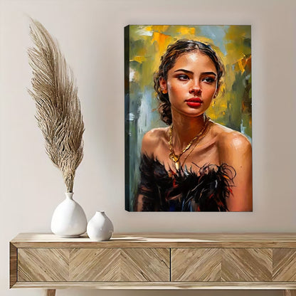 Luxury Custom Oil Painting from Your Photo - Timeless Portrait for Family, Couples & Individuals - Hand-Painted Fine Art Canvas