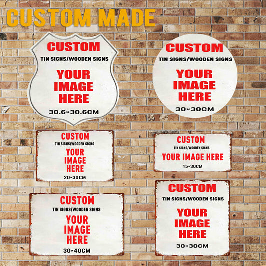 Customize Photo Vintage Metal Signs