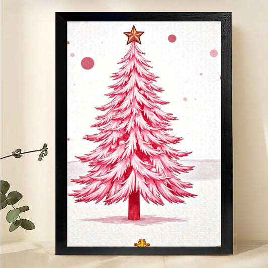 W262 Natural Wood Canvas – High-Quality Abstract Art | Perfect for Living Room & Office