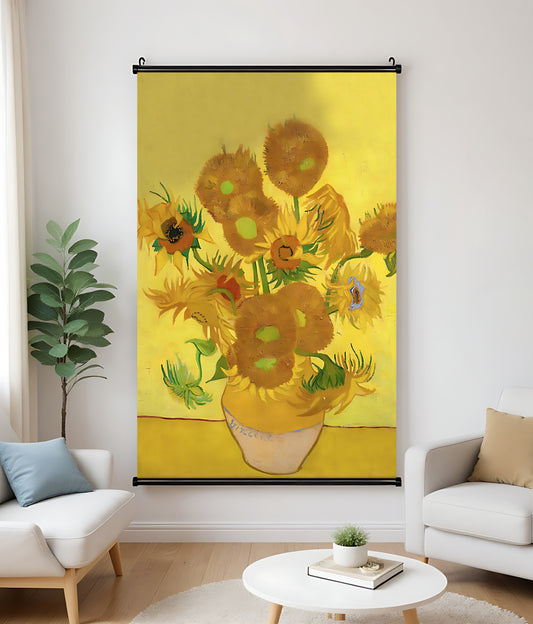 H006 Oil Canvas Scroll Painting – Classic Artwork for Living Spaces| Wallcow