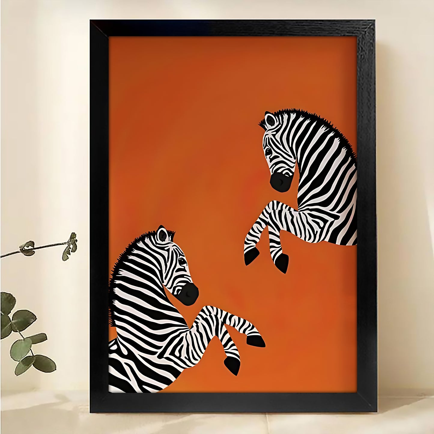 W179  Natural Wood Canvas – High-Quality Abstract Art | Perfect for Living Room & Office