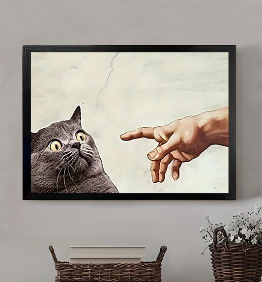 W171  Natural Wood Canvas – High-Quality Abstract Art | Perfect for Living Room & Office