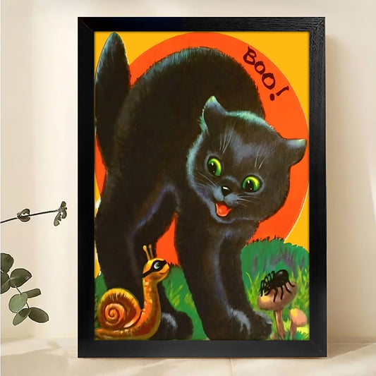 W337 Natural Wood Canvas – High-Quality Abstract Art | Perfect for Living Room & Office