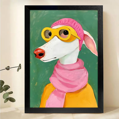 W222  Natural Wood Canvas – High-Quality Abstract Art | Perfect for Living Room & Office