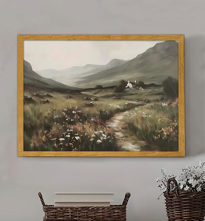 W153  Natural Wood Canvas – High-Quality Abstract Art | Perfect for Living Room & Office