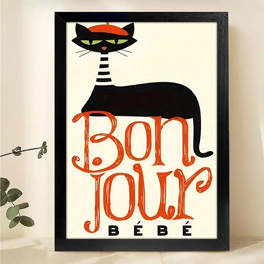 W234 Natural Wood Canvas – High-Quality Abstract Art | Perfect for Living Room & Office