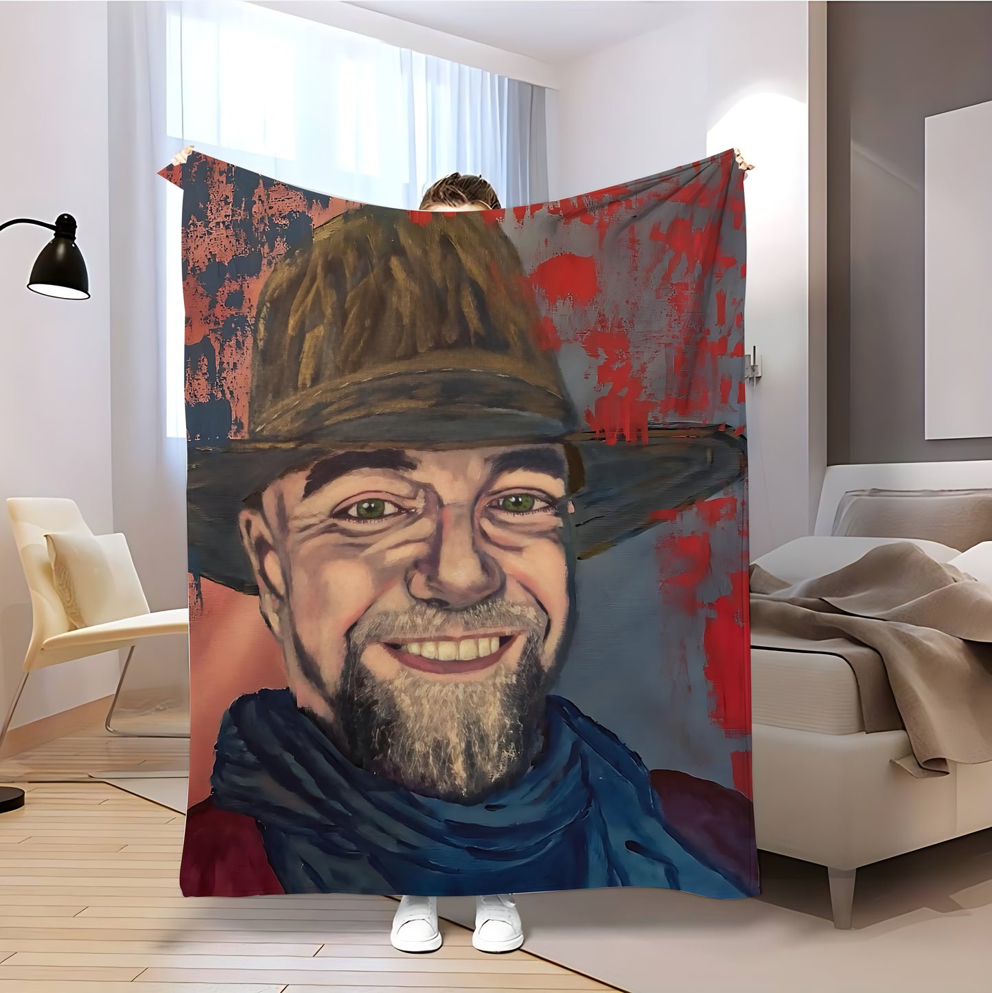 T052 Flannel Blanket for Bed, Couch, Recliner & Travel - All-Season Comfort, -Pilling, Suitable for Adults and Teens