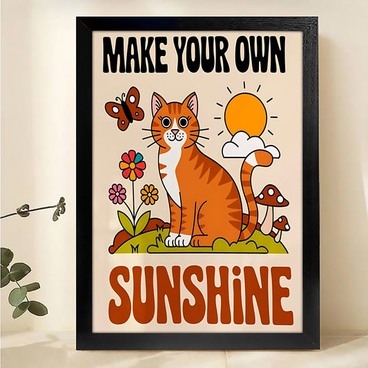 W398 Natural Wood Grain Canvas Decorative Painting – High-Quality Abstract Art | Ideal for Living Rooms and Offices