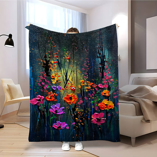 T068 Flannel Blanket for Bed, Couch, Recliner & Travel - All-Season Comfort, -Pilling, Suitable for Adults and Teens