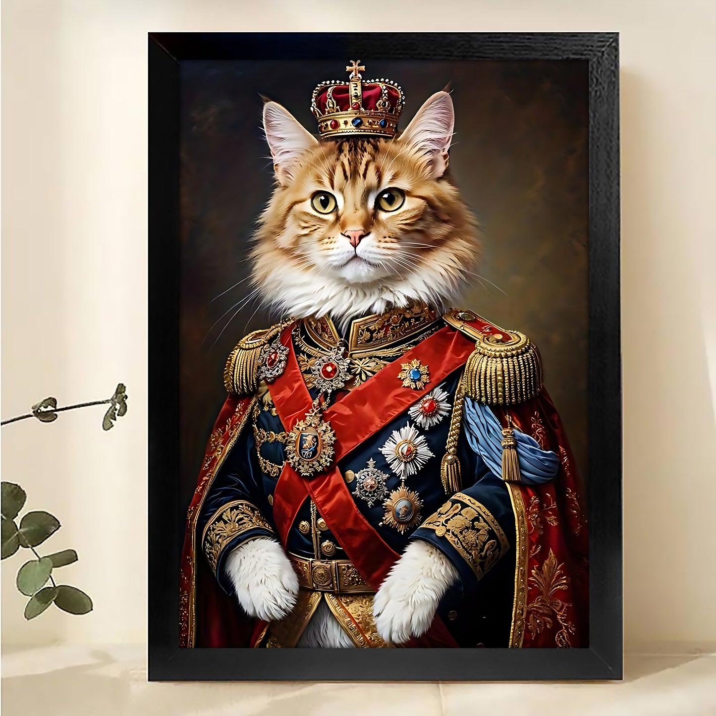 W283 Natural Wood Canvas – High-Quality Abstract Art | Perfect for Living Room & Office