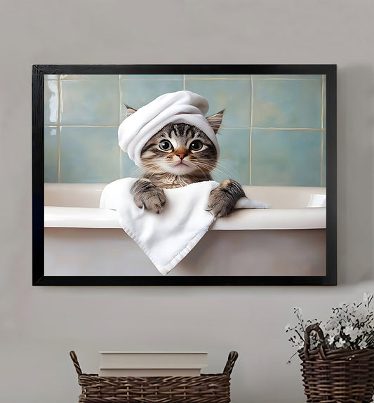 W354 Natural Wood Canvas – High-Quality Abstract Art | Perfect for Living Room & Office