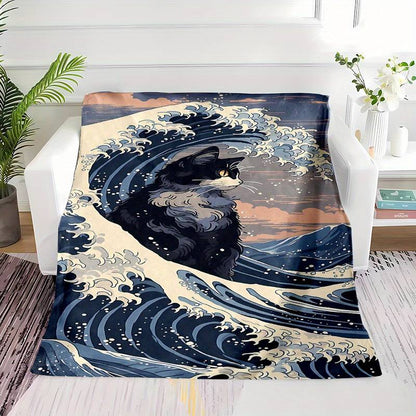 T007 Flannel Blanket for Bed, Couch, Recliner & Travel - All-Season Comfort, -Pilling, Suitable for Adults and Teens