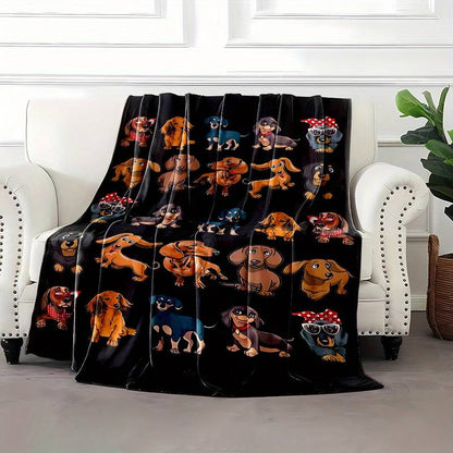 T002 Flannel Blanket for Bed, Couch, Recliner & Travel - All-Season Comfort, -Pilling, Suitable for Adults and Teens