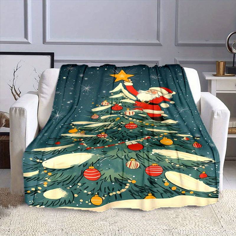 T009 Flannel Blanket for Bed, Couch, Recliner & Travel - All-Season Comfort, -Pilling, Suitable for Adults and Teens