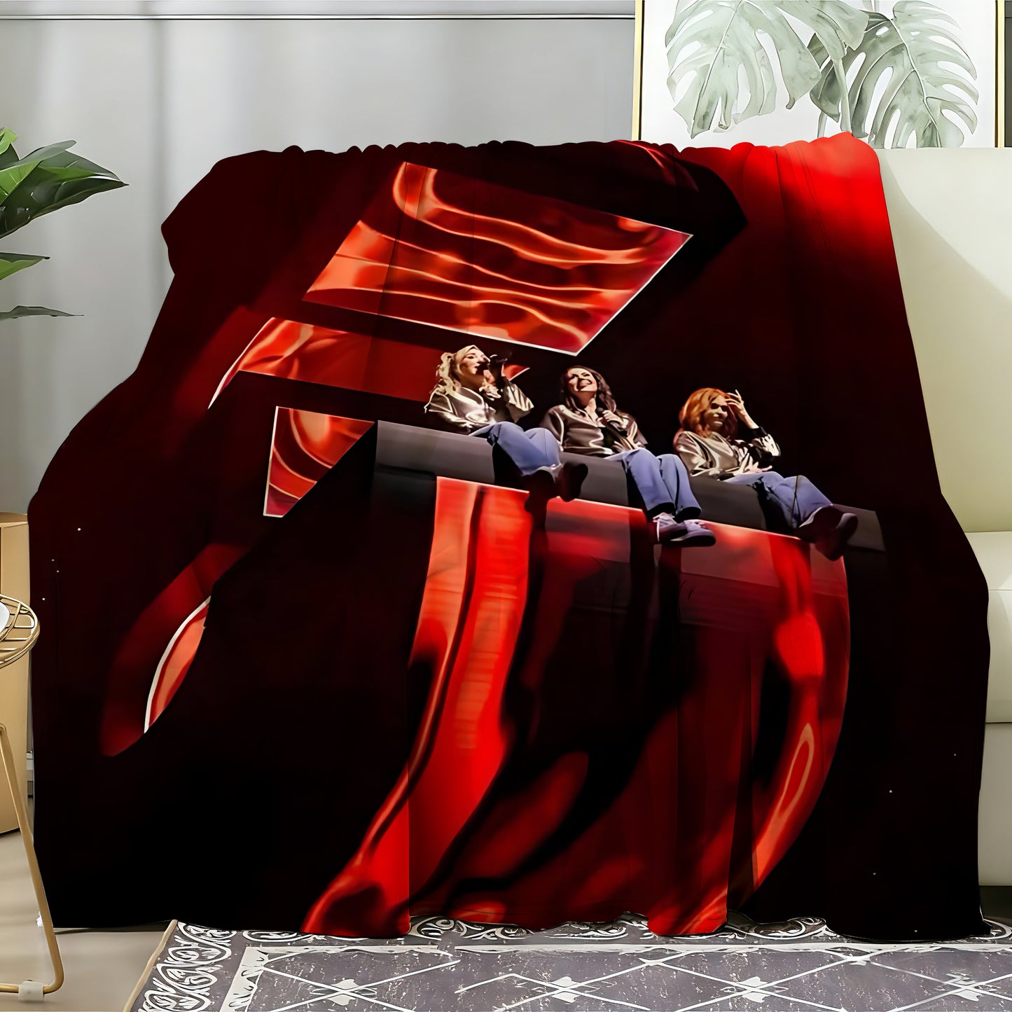 T072 Flannel Blanket for Bed, Couch, Recliner & Travel - All-Season Comfort, -Pilling, Suitable for Adults and Teens