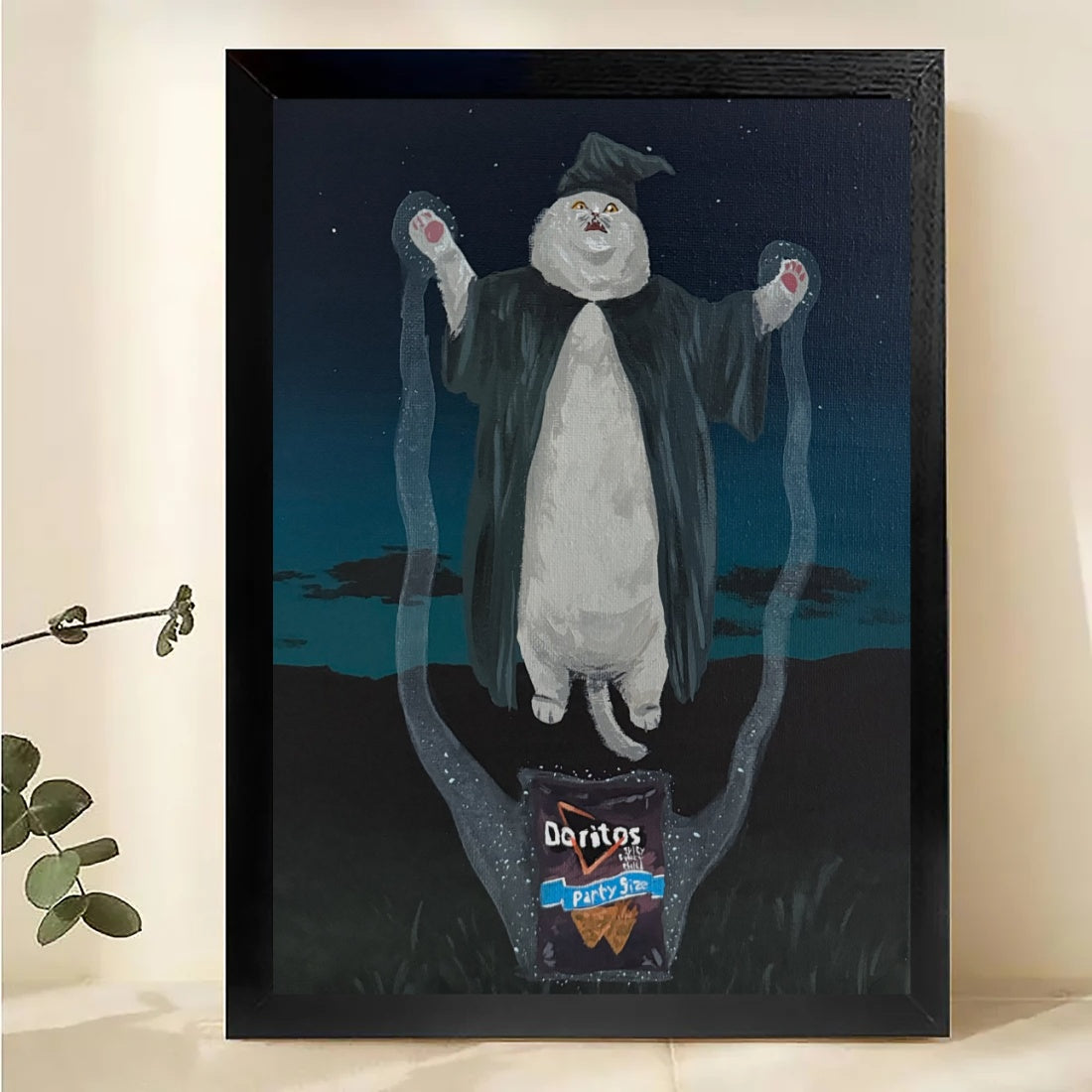 W287 Natural Wood Canvas – High-Quality Abstract Art | Perfect for Living Room & Office