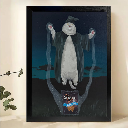 W287 Natural Wood Canvas – High-Quality Abstract Art | Perfect for Living Room & Office