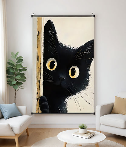 H012 Oil Canvas Scroll Painting – Classic Artwork for Living Spaces| Wallcow