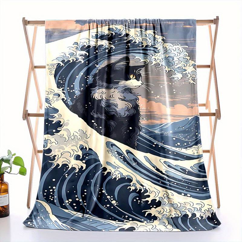 T007 Flannel Blanket for Bed, Couch, Recliner & Travel - All-Season Comfort, -Pilling, Suitable for Adults and Teens