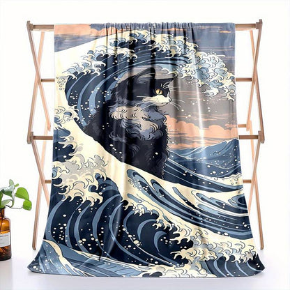 T007 Flannel Blanket for Bed, Couch, Recliner & Travel - All-Season Comfort, -Pilling, Suitable for Adults and Teens