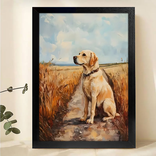 W223  Natural Wood Canvas – High-Quality Abstract Art | Perfect for Living Room & Office