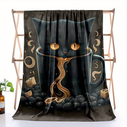 T004 Flannel Blanket for Bed, Couch, Recliner & Travel - All-Season Comfort, -Pilling, Suitable for Adults and Teens