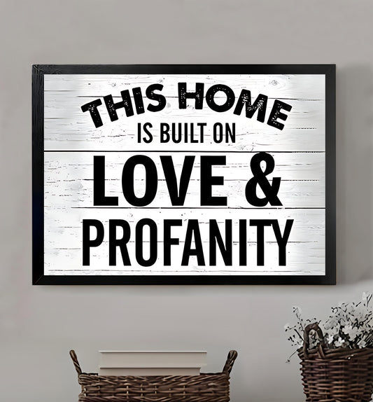 W332 Natural Wood Canvas – High-Quality Abstract Art | Perfect for Living Room & Office