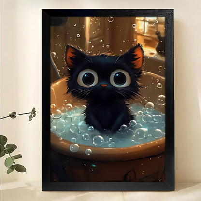 W439 Natural Wood Grain Canvas Decorative Painting – High-Quality Abstract Art | Ideal for Living Rooms and Offices