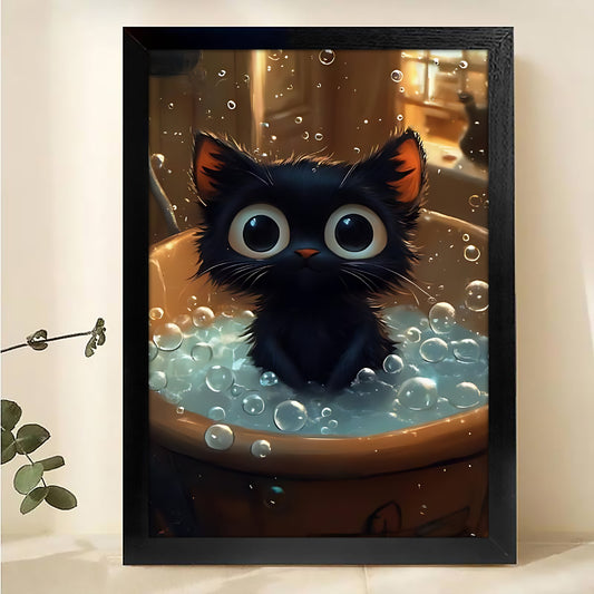 W439 Natural Wood Grain Canvas Decorative Painting – High-Quality Abstract Art | Ideal for Living Rooms and Offices