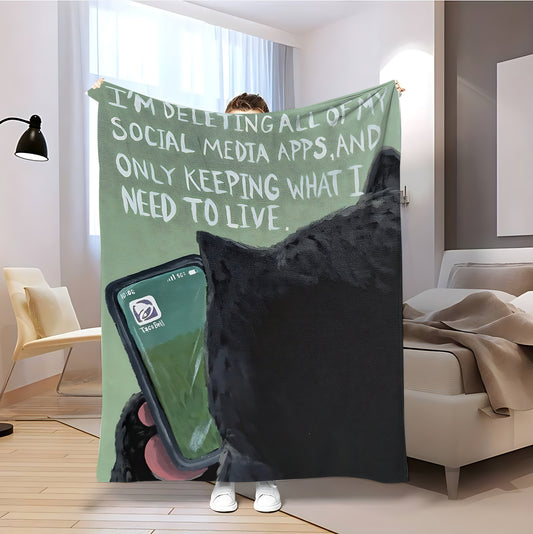 T058 Flannel Blanket for Bed, Couch, Recliner & Travel - All-Season Comfort, -Pilling, Suitable for Adults and Teens