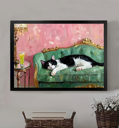 W437 Natural Wood Grain Canvas Decorative Painting – High-Quality Abstract Art | Ideal for Living Rooms and Offices