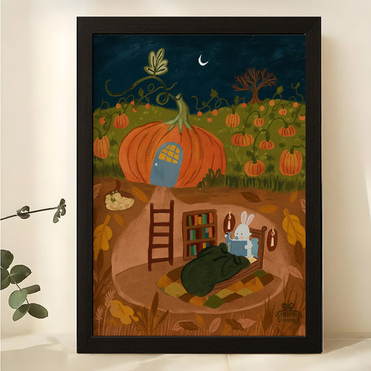 W310 Natural Wood Canvas – High-Quality Abstract Art | Perfect for Living Room & Office