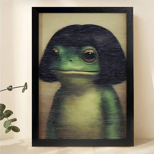 W450 Natural Wood Grain Canvas Decorative Painting – High-Quality Abstract Art | Ideal for Living Rooms and Offices