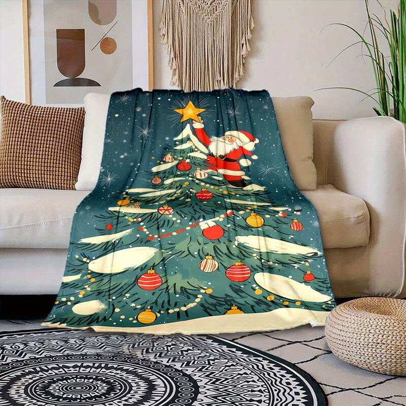 T009 Flannel Blanket for Bed, Couch, Recliner & Travel - All-Season Comfort, -Pilling, Suitable for Adults and Teens