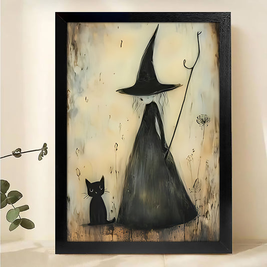 W355 Natural Wood Canvas – High-Quality Abstract Art | Perfect for Living Room & Office