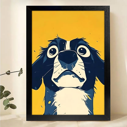 W196  Natural Wood Canvas – High-Quality Abstract Art | Perfect for Living Room & Office